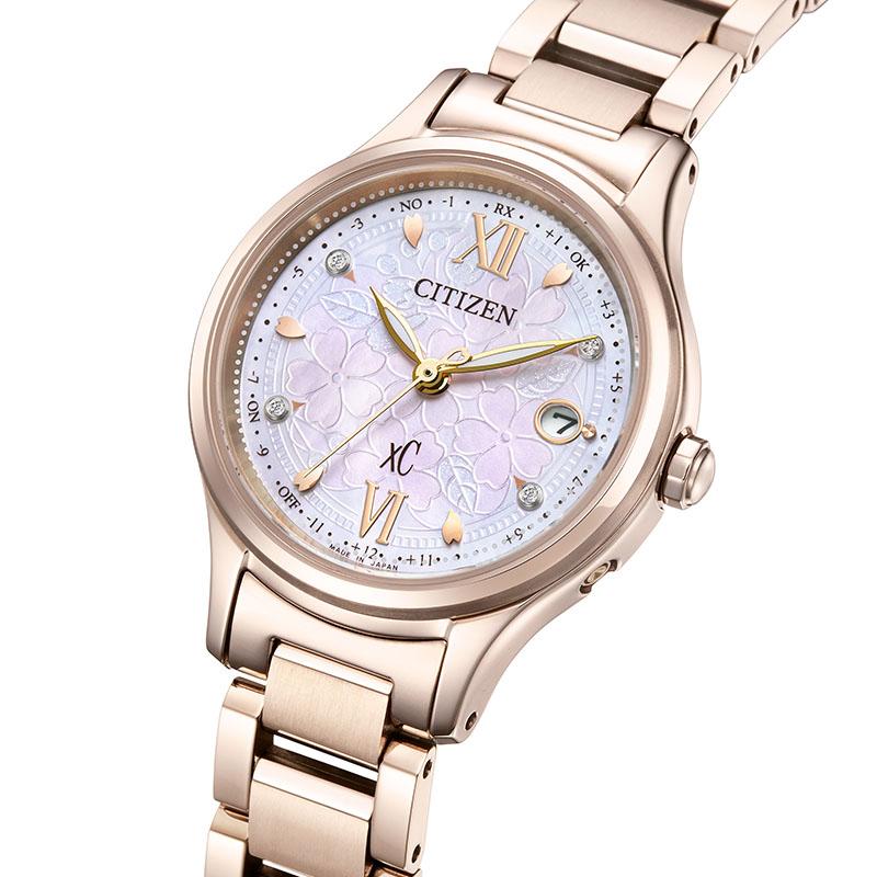 シチズン クロスシー ヒカリコレクション SAKURA限定モデル CITIZEN xC hikari collection ES9498-77N レディース 30周年アニバーサリー 爆買の画像