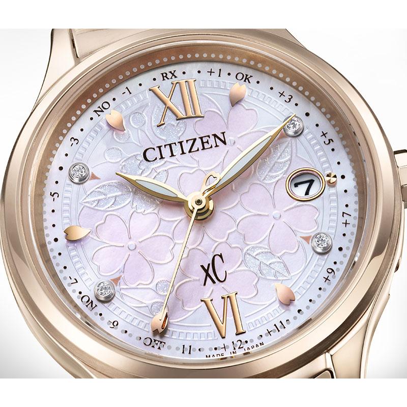 シチズン クロスシー ヒカリコレクション SAKURA限定モデル CITIZEN xC hikari collection ES9498-77N レディース 30周年アニバーサリー 爆買の画像