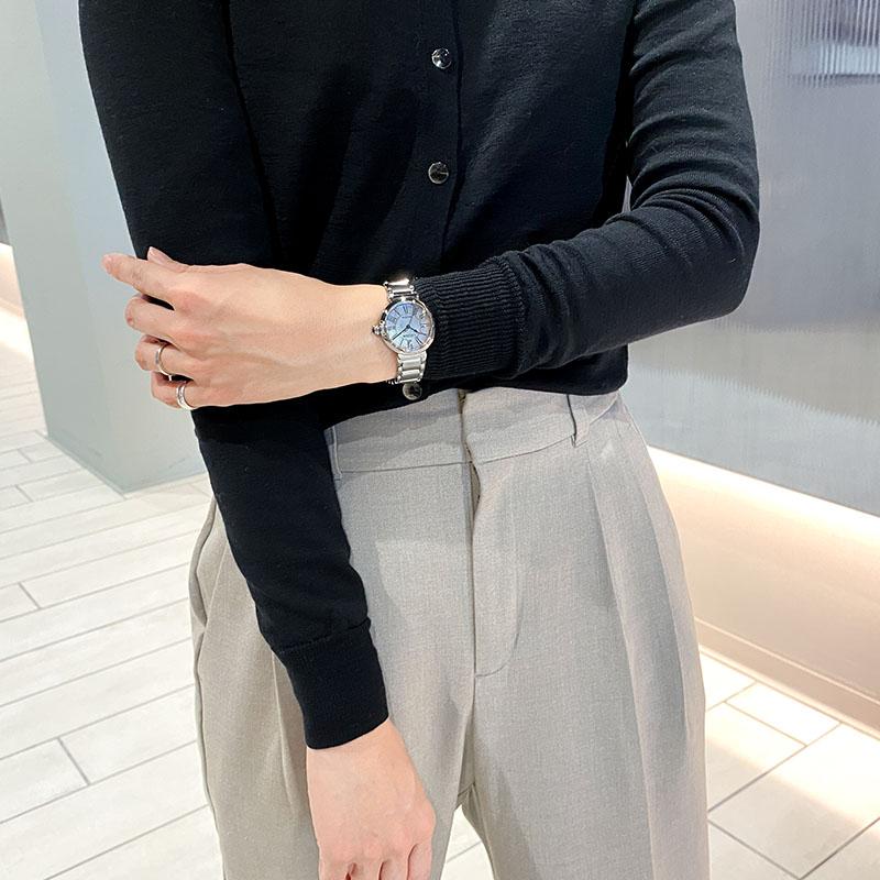 シチズン シチズン エル CITIZEN L ROUND Collection EM1060-87Y レディース ラウンドコレクション エコドライブ 爆買の画像