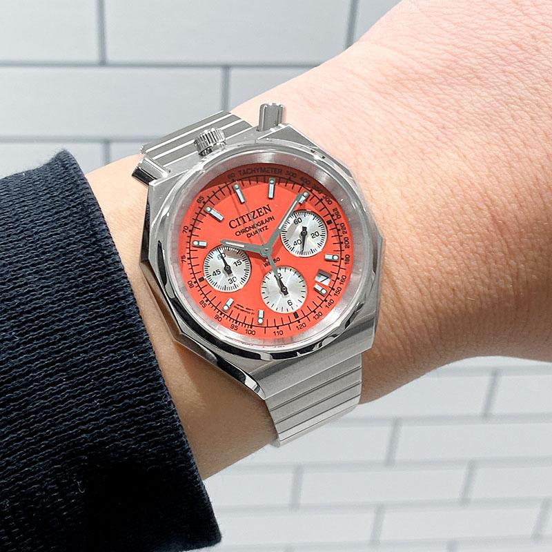 シチズン レコードレーベル CITIZEN RECORD LABEL PLAYGROUND Edition 特定店限定モデル 世界限定2500本 AN3700-89Z メンズ TSUNO CHRONO Custom 爆買の画像
