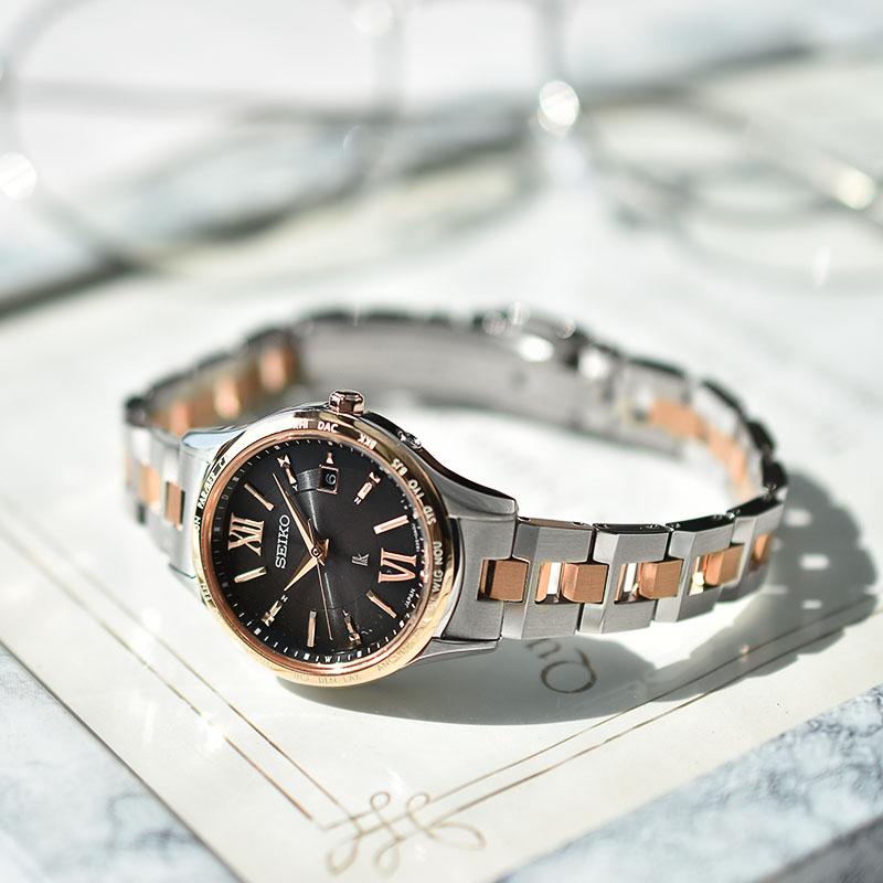 セイコー ルキア エッセンシャルコレクション SEIKO LUKIA Essential Collection SSVV090 レディース ソーラー電波 爆買の画像