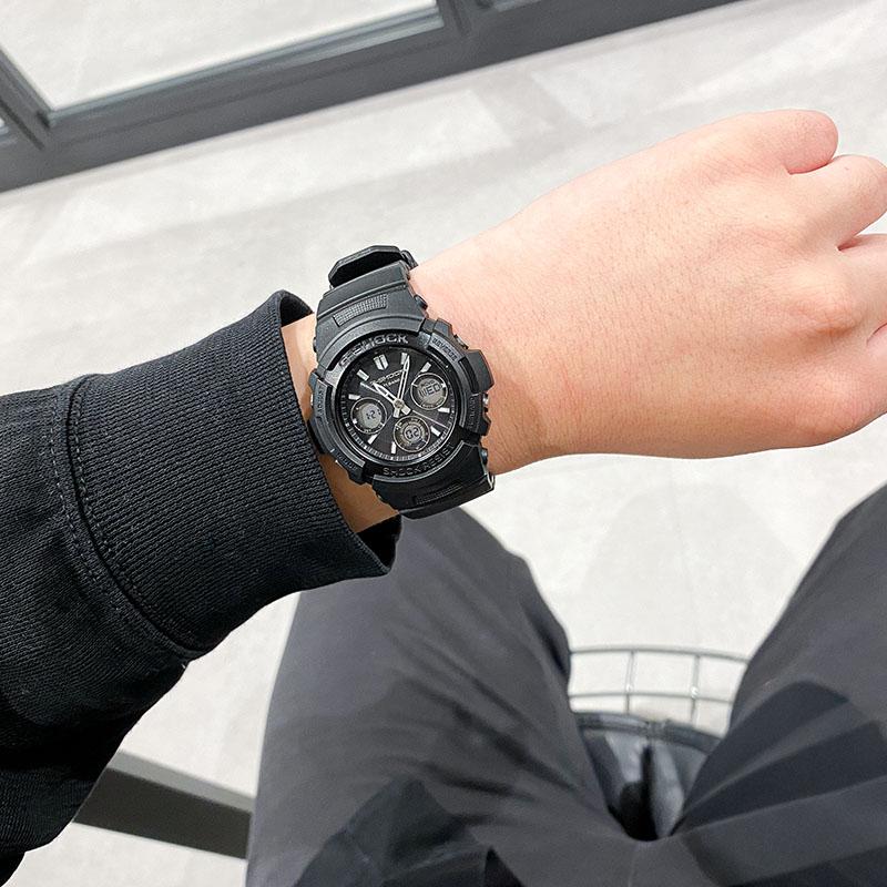 カシオ Gショック CASIO G-SHOCK FIRE PACKAGE ’26 AWG-M100FP-1A1JR 男性タフソーラー 爆買の画像