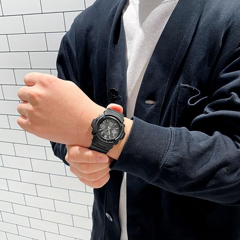 カシオ Gショック CASIO G-SHOCK FIRE PACKAGE ’26 AWG-M100FP-1A1JR 男性タフソーラー 爆買の画像