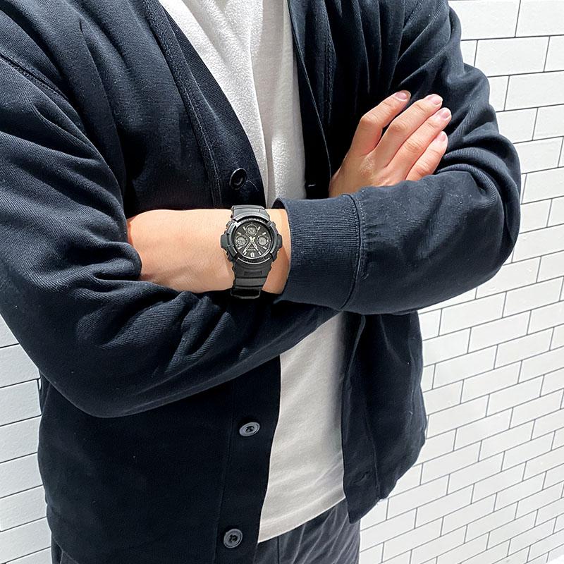 カシオ Gショック CASIO G-SHOCK FIRE PACKAGE ’26 AWG-M100FP-1A1JR 男性タフソーラー 爆買の画像
