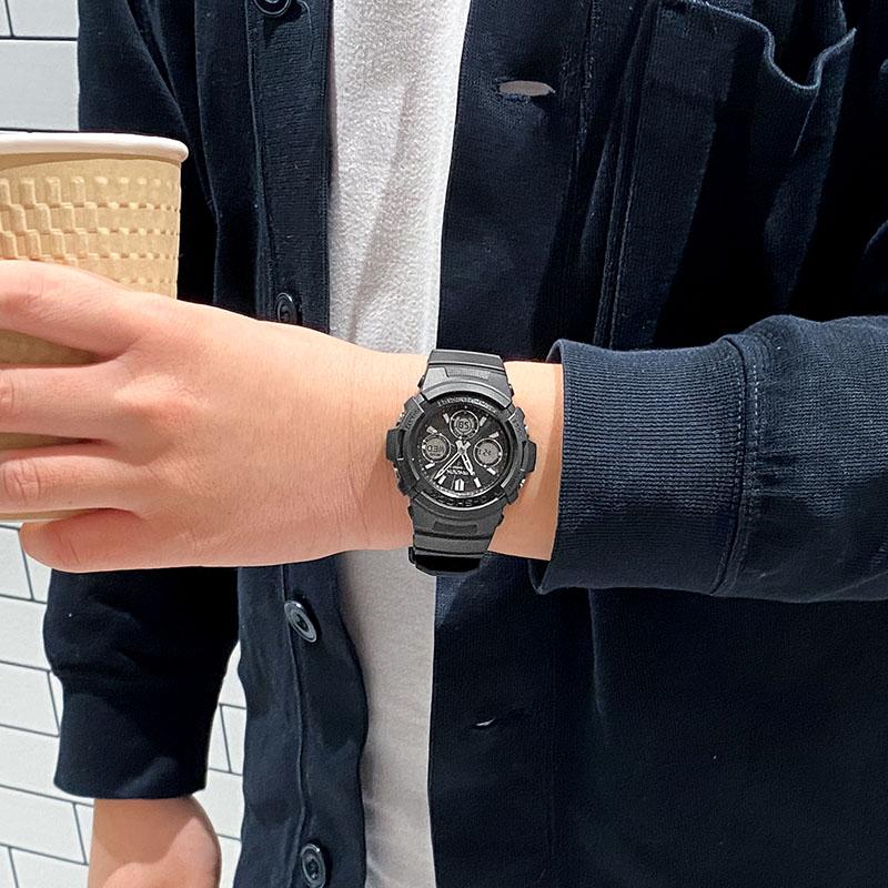 カシオ Gショック CASIO G-SHOCK FIRE PACKAGE ’26 AWG-M100FP-1A1JR 男性タフソーラー 爆買の画像