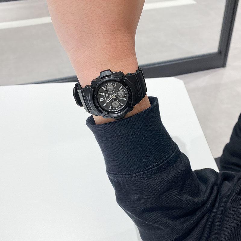 カシオ Gショック CASIO G-SHOCK FIRE PACKAGE ’26 AWG-M100FP-1A1JR 男性タフソーラー 爆買の画像