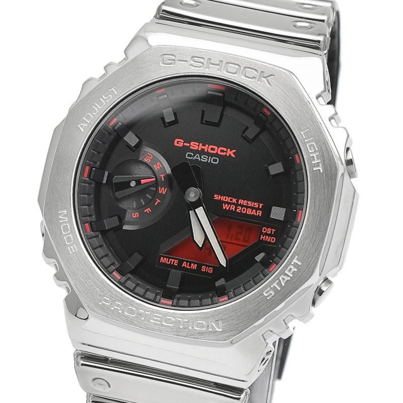 カシオ Gショック CASIO G-SHOCK FINE METALLIC SERIES GM-2100YRA-8AJF 男性 ファインメタリック オクタゴン 爆買の画像