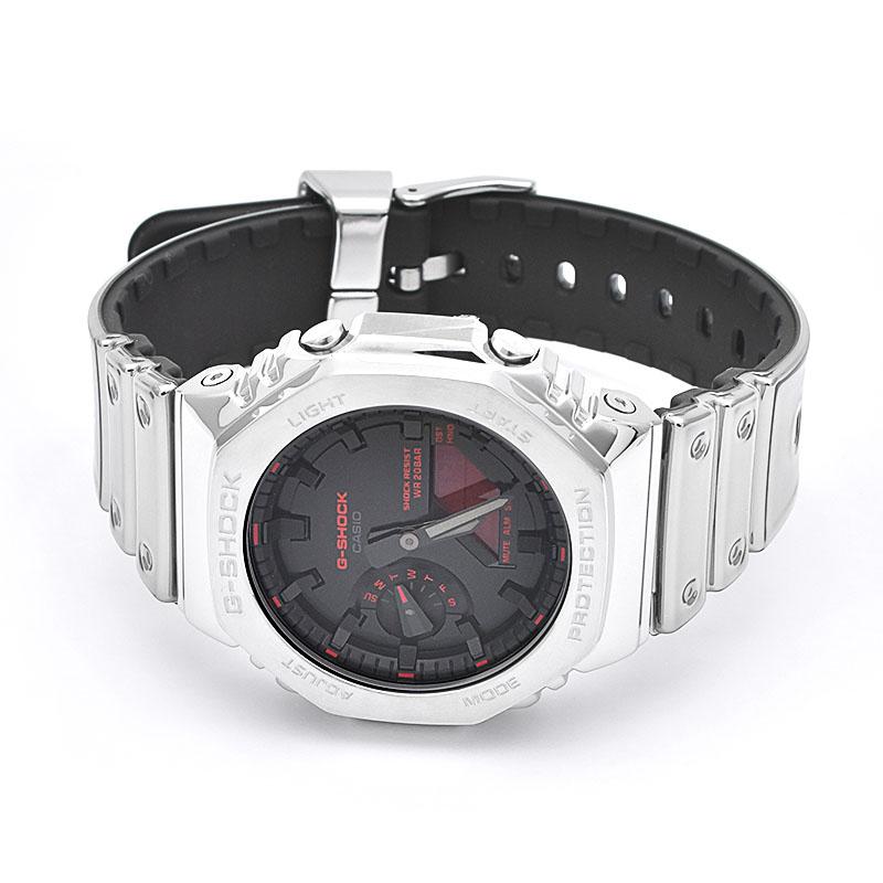 カシオ Gショック CASIO G-SHOCK FINE METALLIC SERIES GM-2100YRA-8AJF 男性 ファインメタリック オクタゴン 爆買の画像