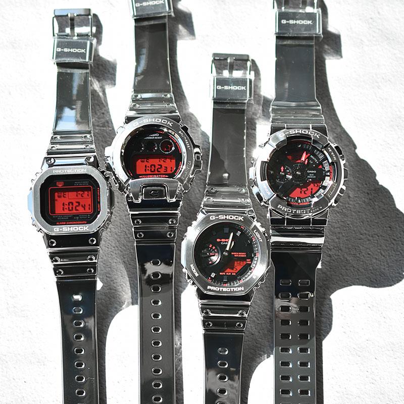 カシオ Gショック CASIO G-SHOCK FINE METALLIC SERIES GM-2100YRA-8AJF 男性 ファインメタリック オクタゴン 爆買の画像