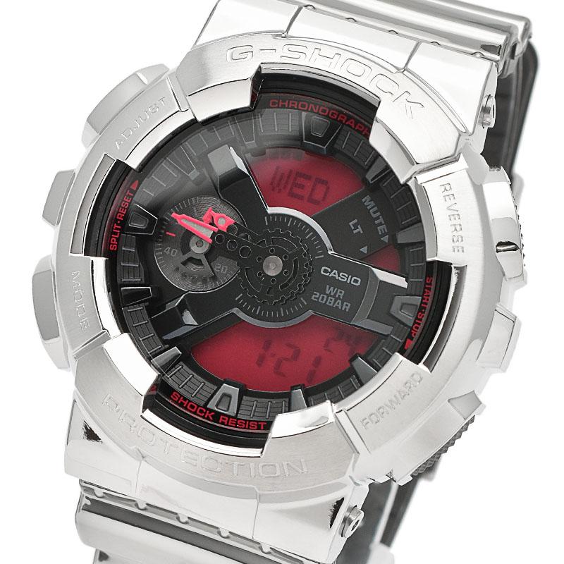 カシオ Gショック CASIO G-SHOCK FINE METALLIC SERIES GM-110YRA-8AJF 男性 ファインメタリック ビッグケース 爆買の画像