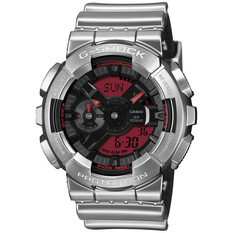 カシオ Gショック CASIO G-SHOCK FINE METALLIC SERIES GM-110YRA-8AJF 男性 ファインメタリック ビッグケース 爆買の画像
