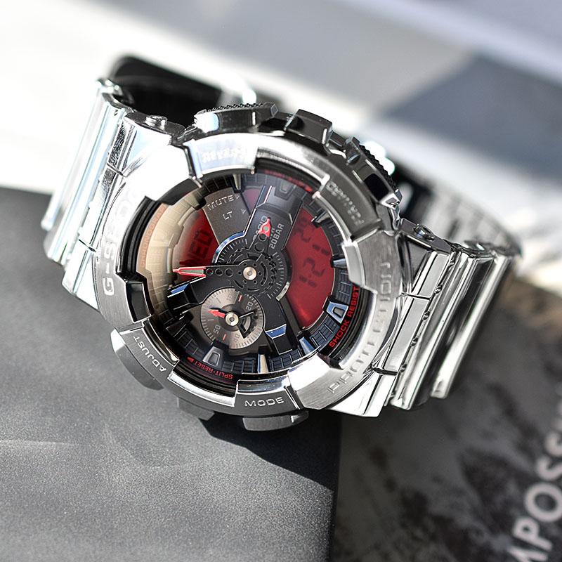 カシオ Gショック CASIO G-SHOCK FINE METALLIC SERIES GM-110YRA-8AJF 男性 ファインメタリック ビッグケース 爆買の画像