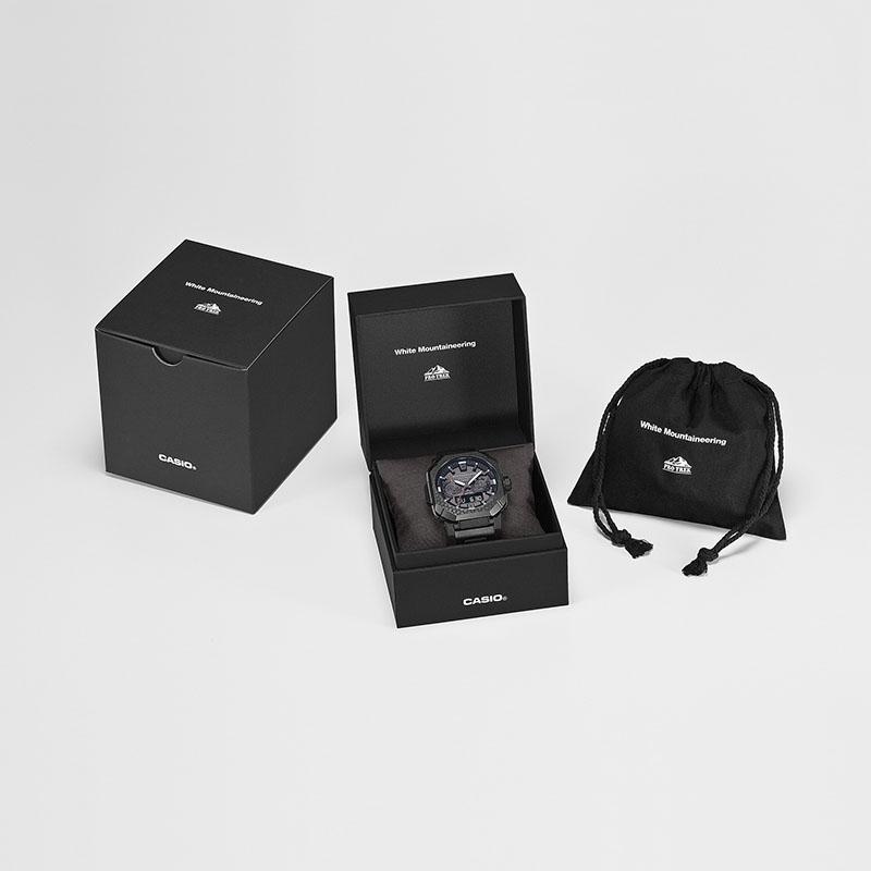 カシオ プロトレック CASIO PRO TREK Climber Line White Mountaineering&reg;コラボモデル PRW-B1000WM-1JR 男性 クライマー ホワイトマウンテニアリングの画像