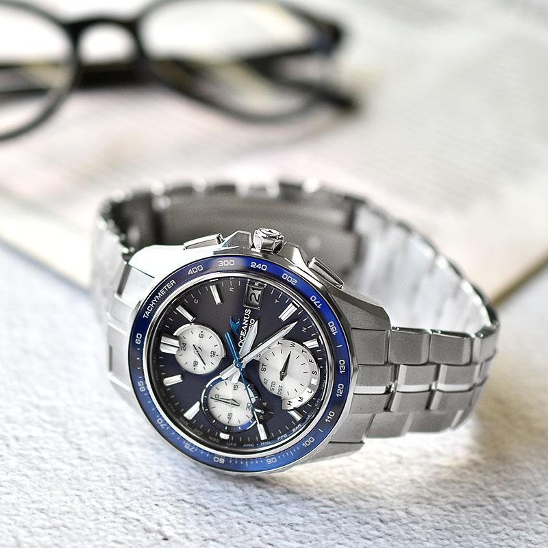 カシオ オシアナス マンタ CASIO OCEANUS Manta OCW-S7000F-2AJF 男性 爆買の画像