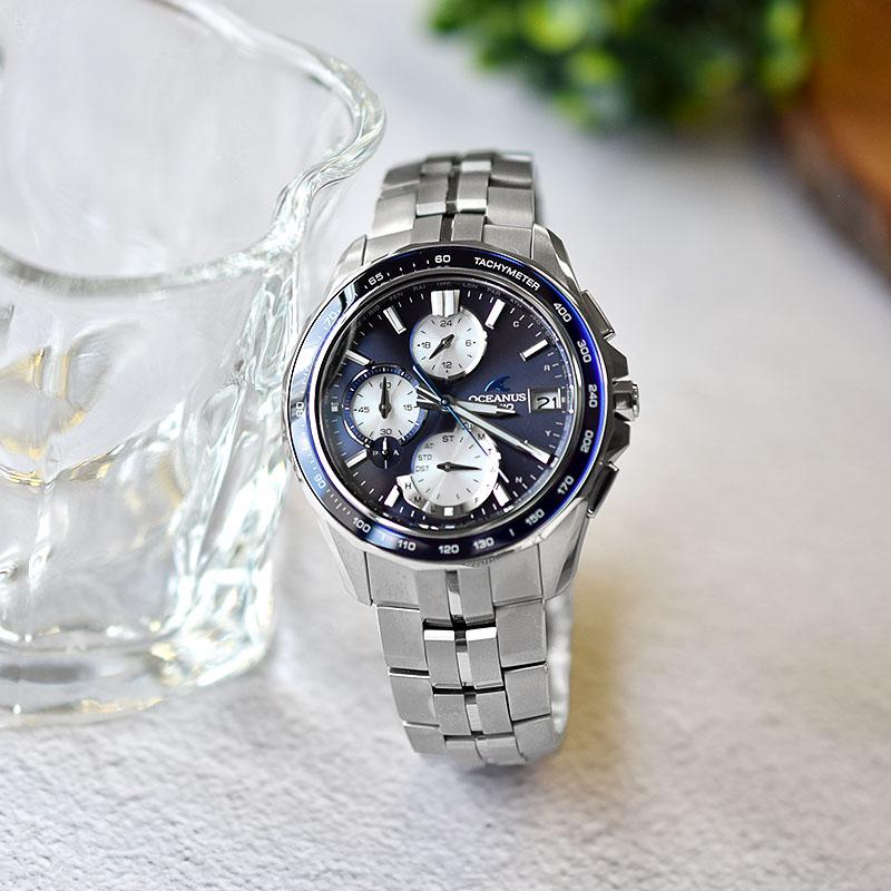 カシオ オシアナス マンタ CASIO OCEANUS Manta OCW-S7000F-2AJF 男性 爆買の画像