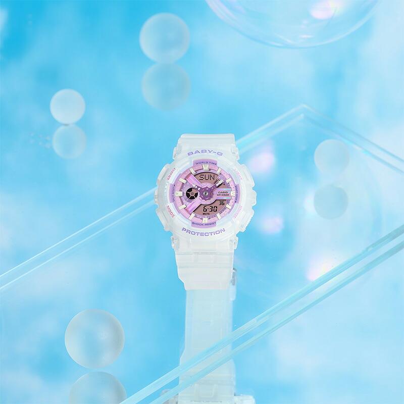 カシオ ベビーG CASIO BABY-G BA-110PS-7AJF 女性 爆買の画像