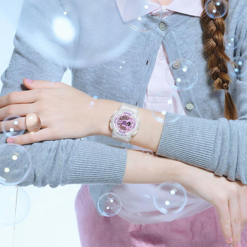 カシオ ベビーG CASIO BABY-G BA-110PS-7AJF 女性 爆買の画像
