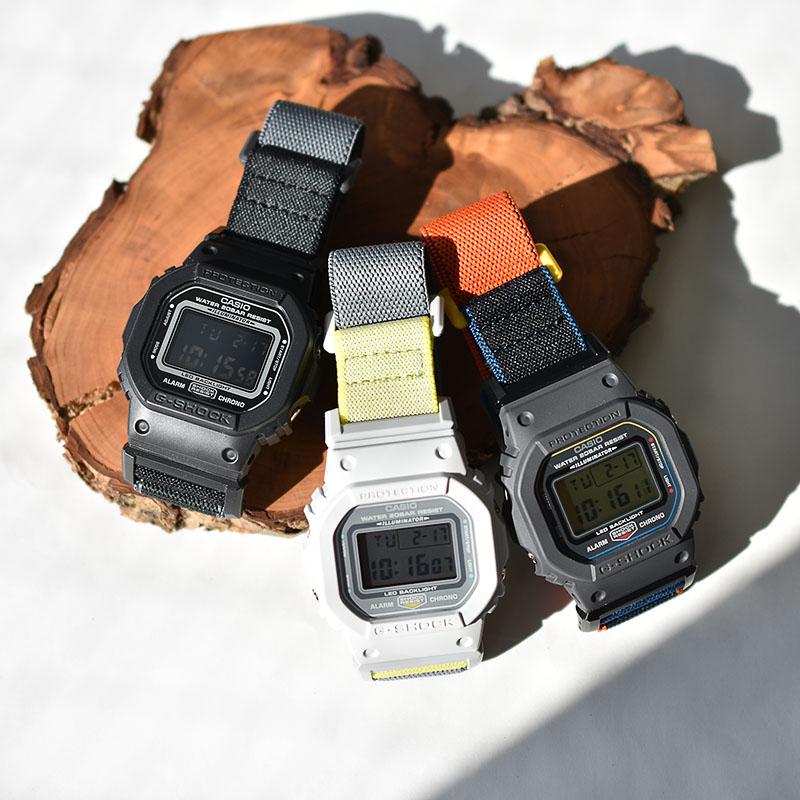 カシオ Gショック CASIO G-SHOCK DW-5600MNC-1JF メンズ 磁石 キャンバス ストラップ 爆買の画像