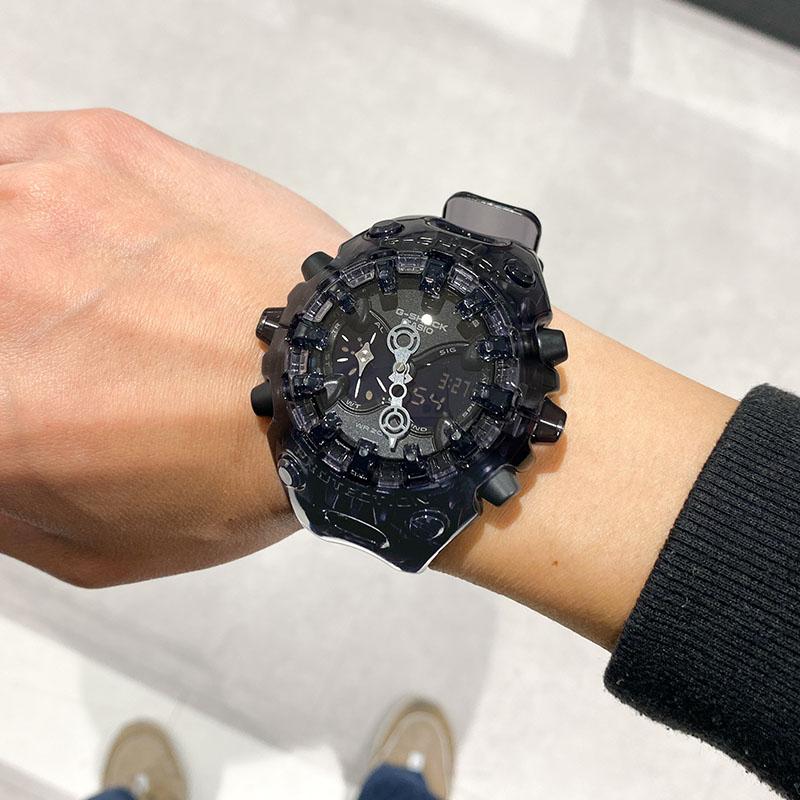 G-SHOCK カシオ Gショック CASIO GA-V01SKE-8AJF メンズ スケルトン