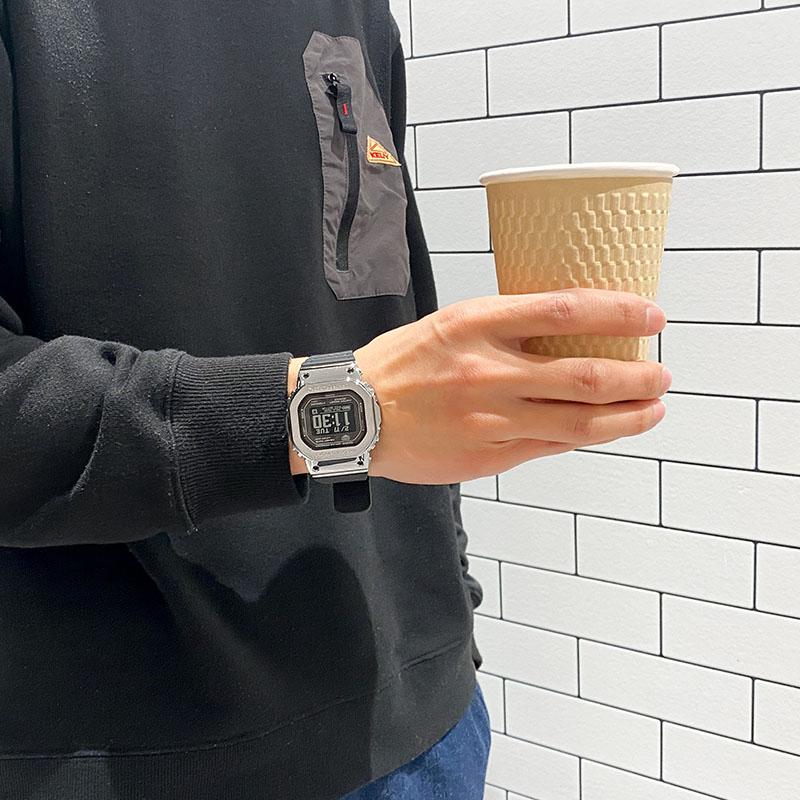 カシオ Gショック CASIO G-SHOCK G-SQUAD GM-H5600-1JR メンズ ジースクワッド ソーラー 爆買の画像