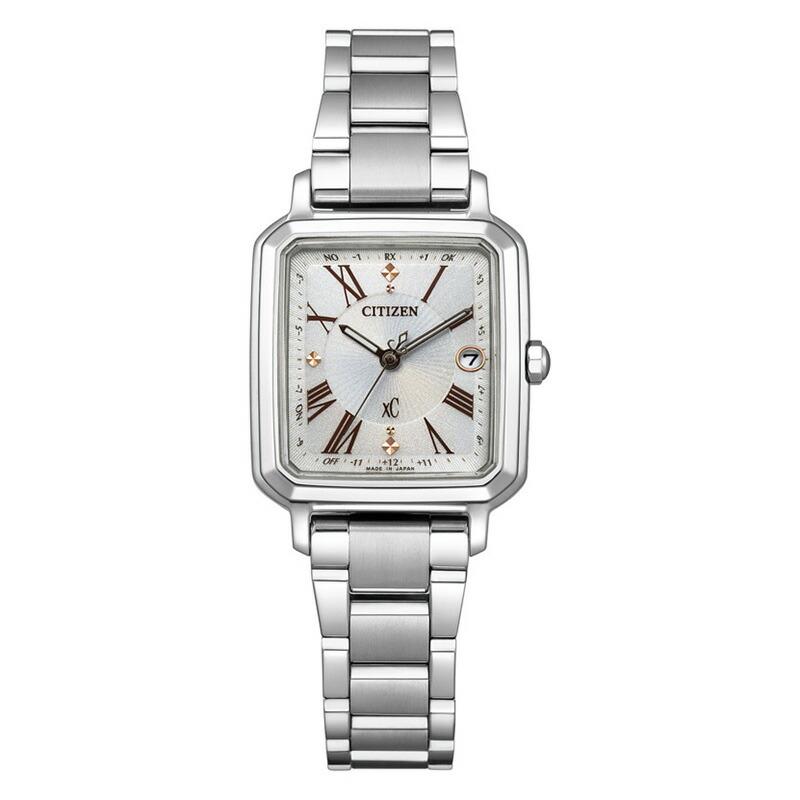 シチズン クロスシー CITIZEN xC hikari collection Square 2way Model ES9500-51A レディース ヒカリコレクション エコドライブ ソーラー電波 爆買の画像