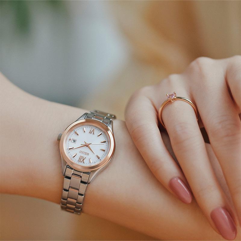 セイコー セイコーセレクション SEIKO SELECTION HFE002J 女性ソーラー電波 爆買の画像