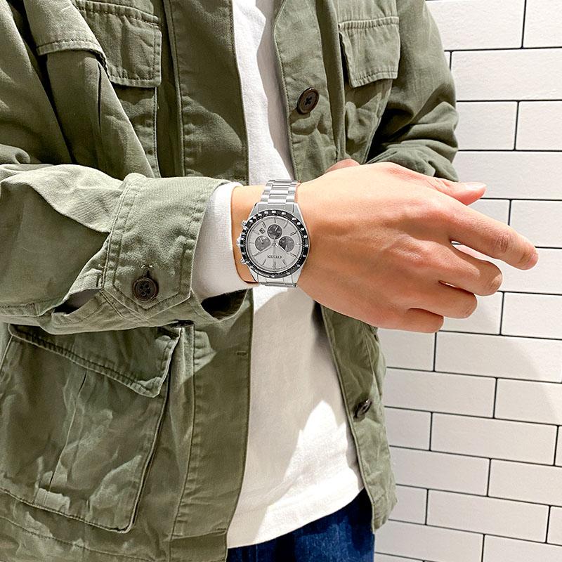 シチズン シチズンコレクション CITIZEN COLLECTION  CA4764-57A メンズ エコドライブ ソーラー クロノグラフ 爆買の画像