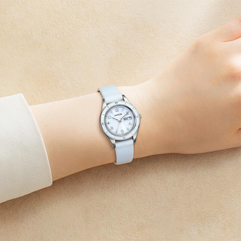 シチズン ウィッカ wicca ACTIVE LINE KH3-711-70 レディース アクティブライン スポーティ ソーラー 爆買の画像
