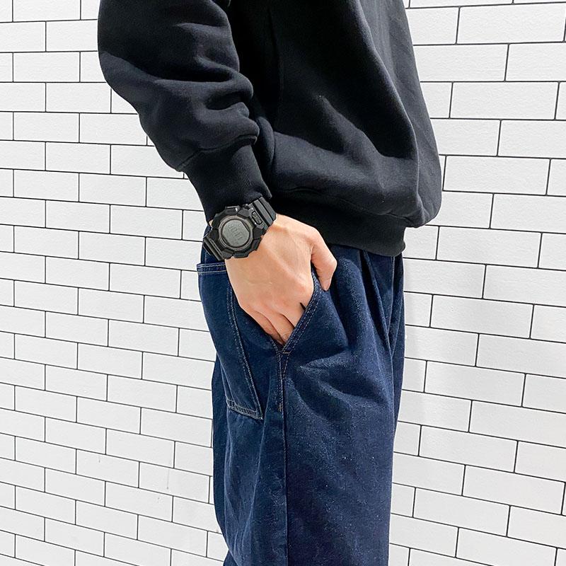 G-SHOCK カシオ Gショック GD-010BEG-1JF 男性 黒 緑 爆買 : 腕時計 