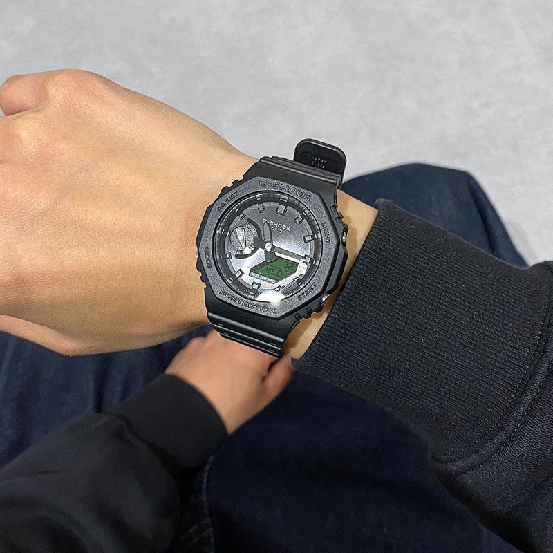 G-SHOCK カシオ Gショック GA-B2100BEG-1AJF 男性 黒 緑 Bluetooth