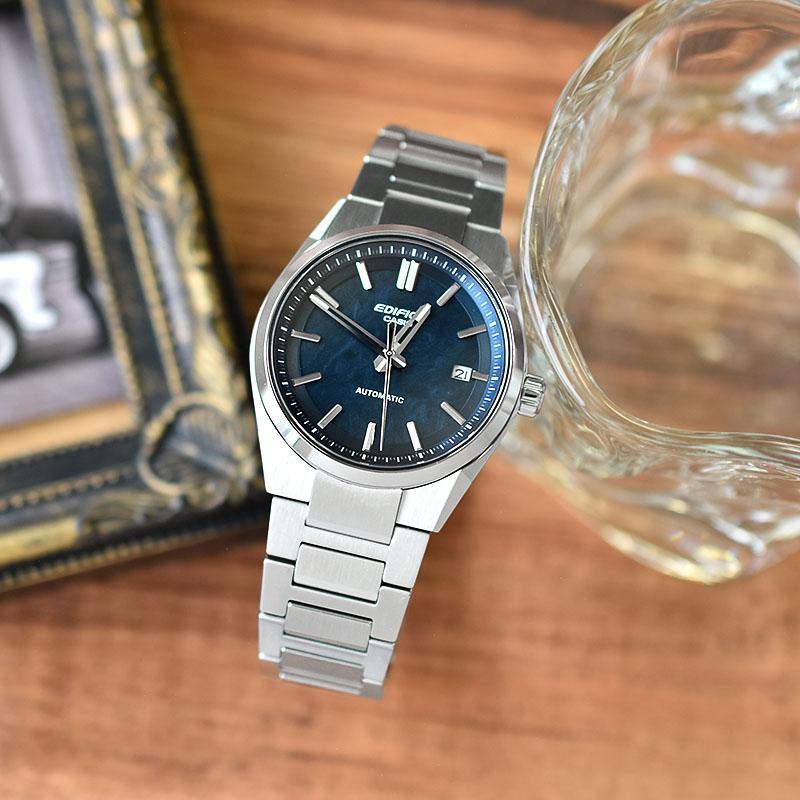 カシオ エディフィス EDIFICE AUTOMATIC EFK-110D-2AJF 男性 オートマチック メカニカル 爆買の画像