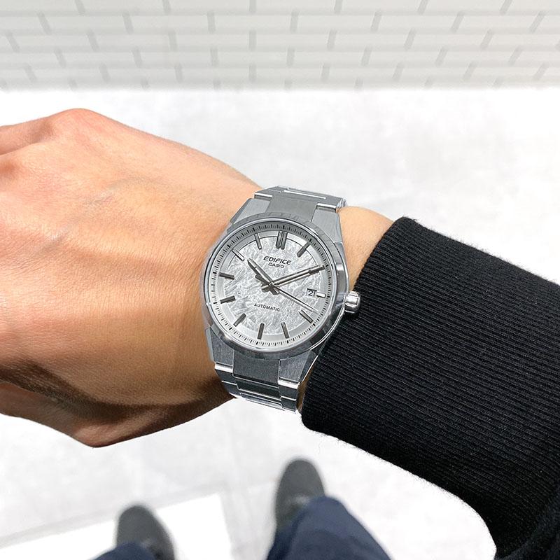 カシオ エディフィス EDIFICE AUTOMATIC EFK-110D-7AJF 男性 オートマチック メカニカル 爆買の画像