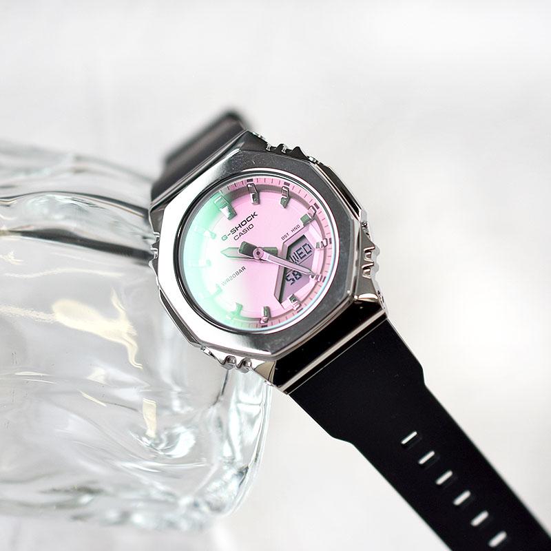 カシオ Gショック G-SHOCK GM-S2110SR-1AJF ユニセックス 偏光ガラス メンズ レディース 爆買の画像