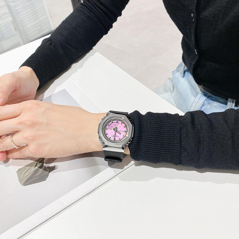 カシオ Gショック G-SHOCK GM-S2110SR-1AJF ユニセックス 偏光ガラス メンズ レディース 爆買の画像