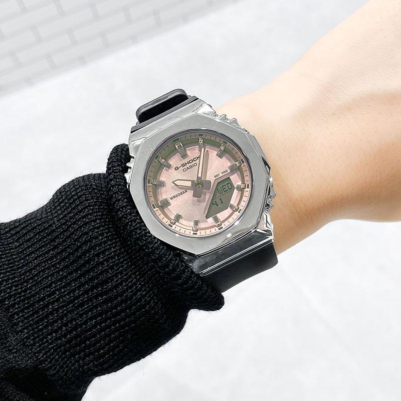 カシオ Gショック G-SHOCK GM-S2110SR-1AJF ユニセックス 偏光ガラス メンズ レディース 爆買の画像