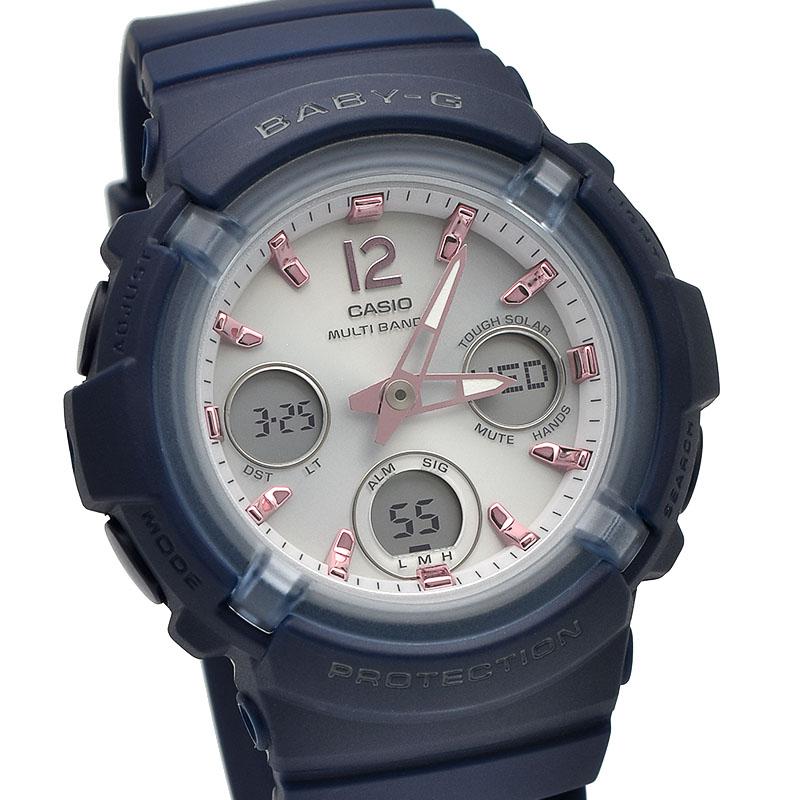 BABY-G カシオ ベビーG BGA-2800-2A2JF 女性 青 ブルー ソーラー電波