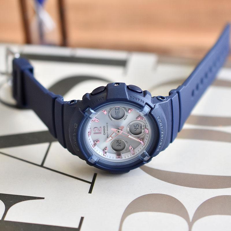 BABY-G カシオ ベビーG BGA-2800-2A2JF 女性 青 ブルー ソーラー電波