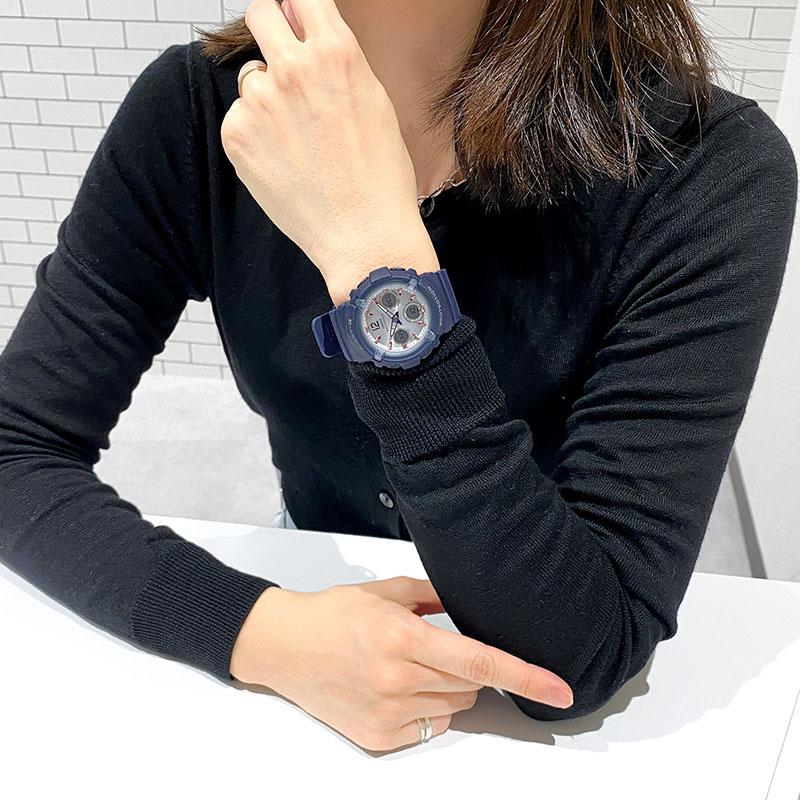 BABY-G カシオ ベビーG BGA-2800-2A2JF 女性 青 ブルー ソーラー電波