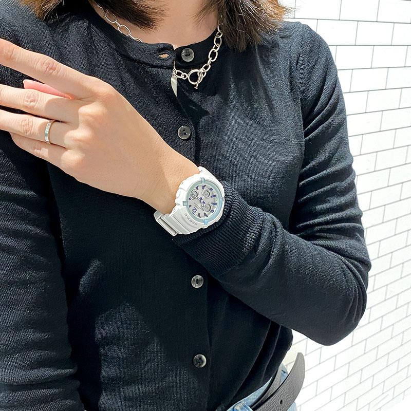 カシオ ベビーG BABY-G BGA-2800-7A3JF 女性 青 ブルー ソーラー電波 爆買の画像