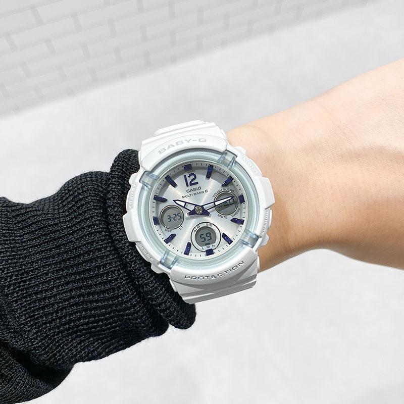 カシオ ベビーG BABY-G BGA-2800-7A3JF 女性 青 ブルー ソーラー電波 爆買の画像