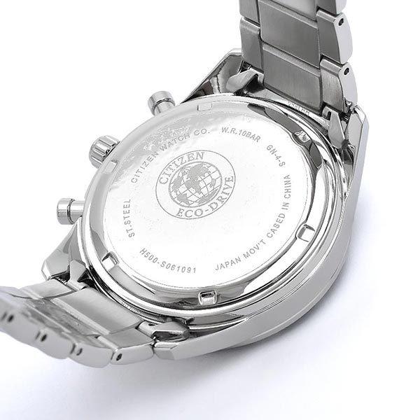 稼動品　CITIZEN シチズン　クロノグラフ　スクエア　メンズ　ソーラー腕時計 CITIZEN COLLECTION シチズンコレクション エコドライブ ソーラー