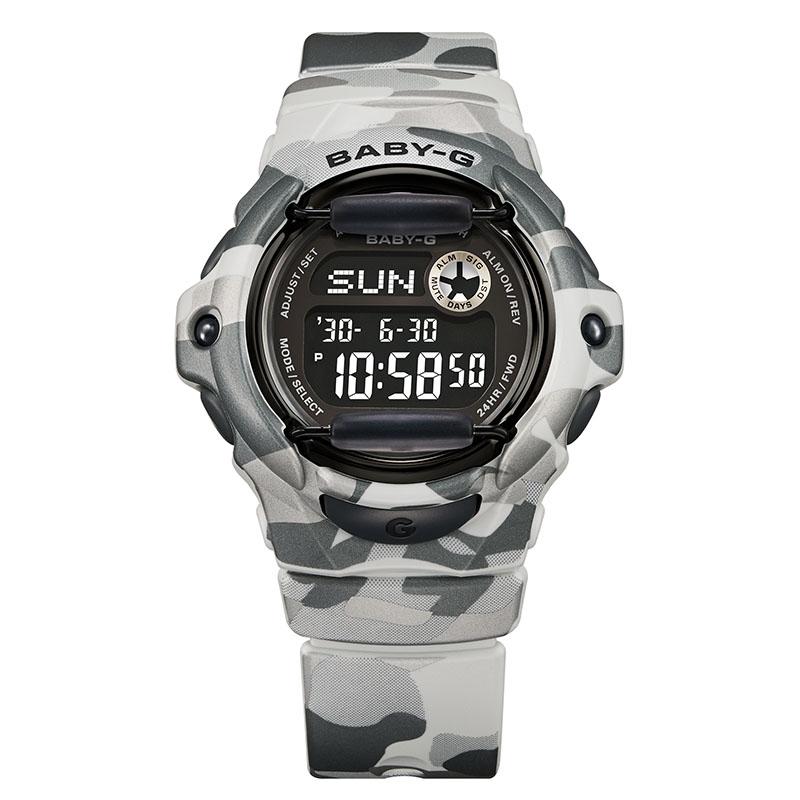 BABY-G カシオ ベビーG CASIO BG-169CMB-8JF 女性 迷彩 爆買 : 腕時計
