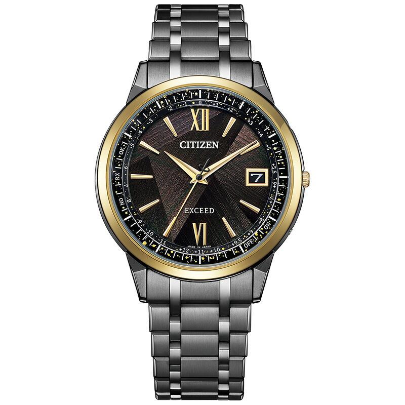シチズン エクシード CITIZEN EXCEED LIGHT in BLACK Eco-Drive 50th Anniversary Edition 限定500本 CB1147-61E メンズ 爆買の画像