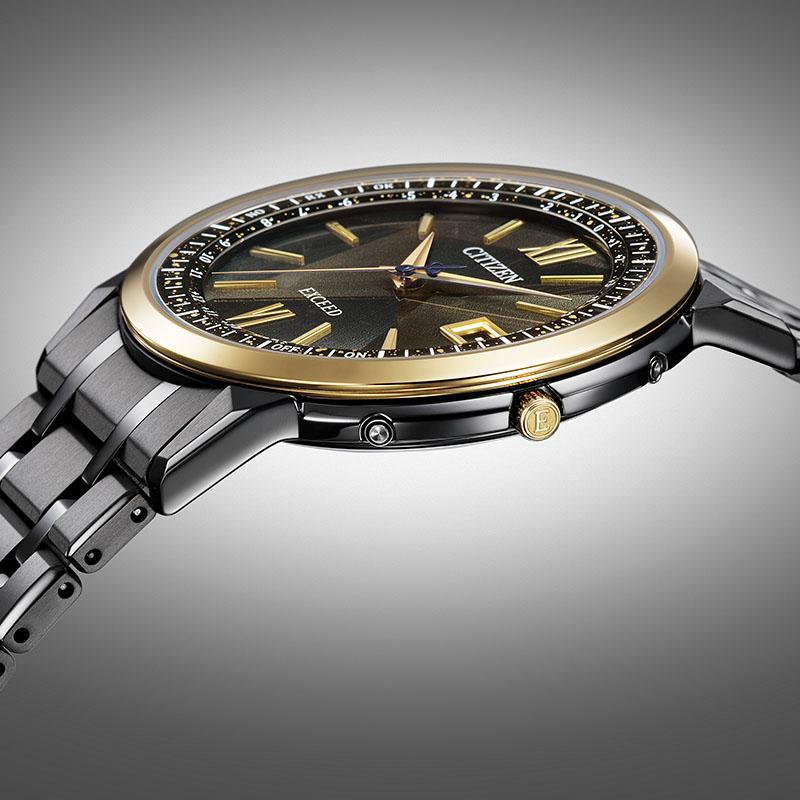 シチズン エクシード CITIZEN EXCEED LIGHT in BLACK Eco-Drive 50th Anniversary Edition 限定500本 CB1147-61E メンズ 爆買の画像