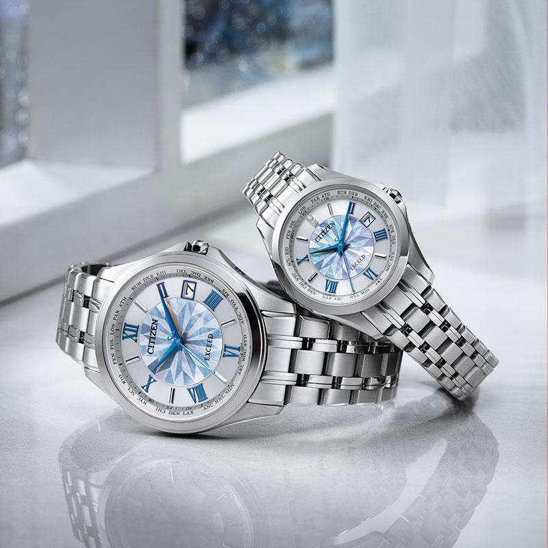 シチズン エクシード CITIZEN EXCEED ペア 限定モデル 限定400本 CB1080-52W メンズソーラー電波 爆買の画像