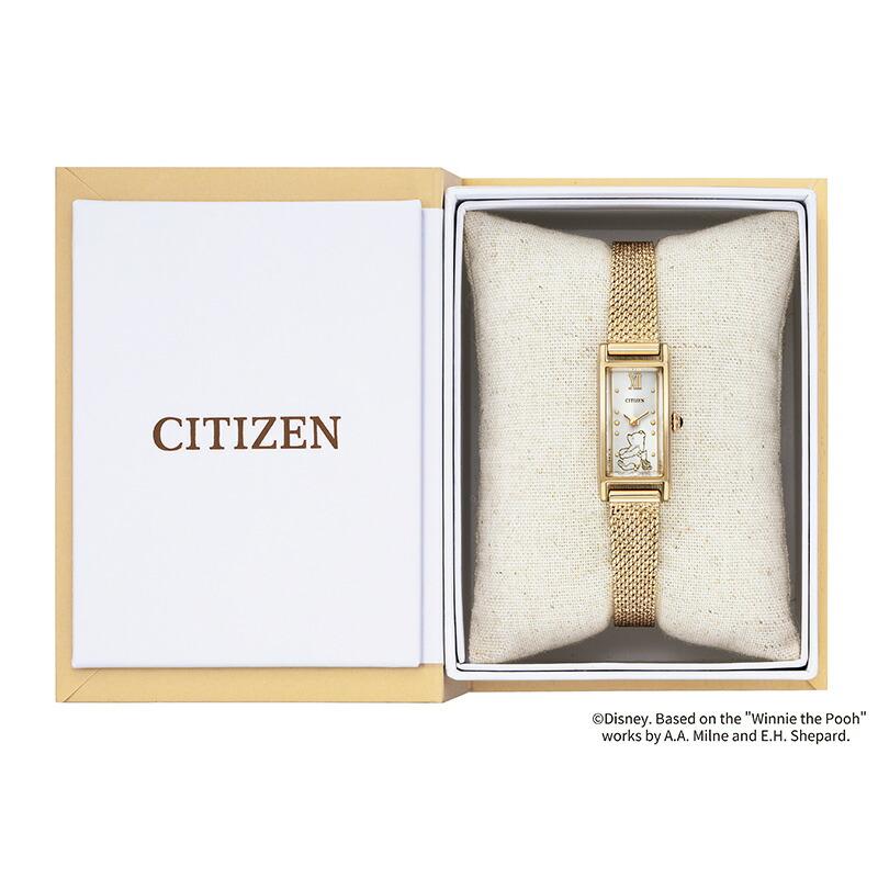 シチズン Kii CITIZEN Kii 限定モデル 『くまのプーさん』 限定350本 EG7042-44W レディース 爆買の画像