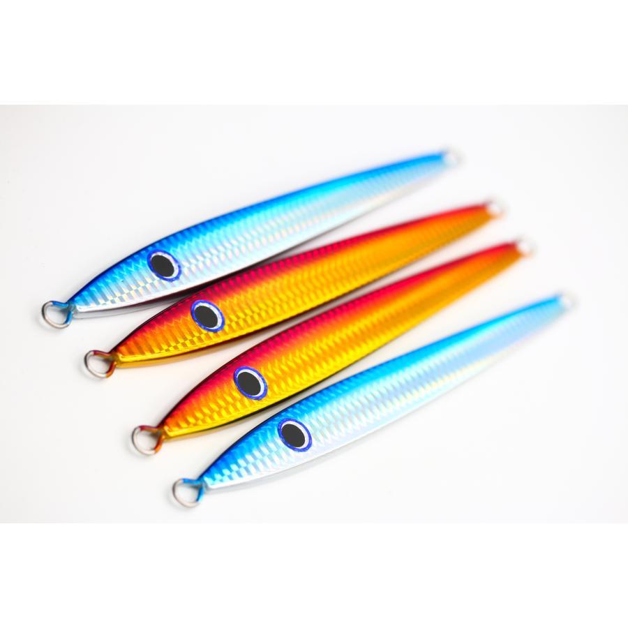 パッションズ おにぎりジグ 波動スライド 180g ブルーホロ　PASSIONS ONIGIRI JIG HADOU SLIDE 180g BLUE HOLO｜10minutes-shop｜02