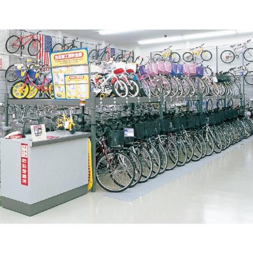 自転車台　単体　中日販売　業務用　ホームセンター　什器　陳列棚 |  | 01