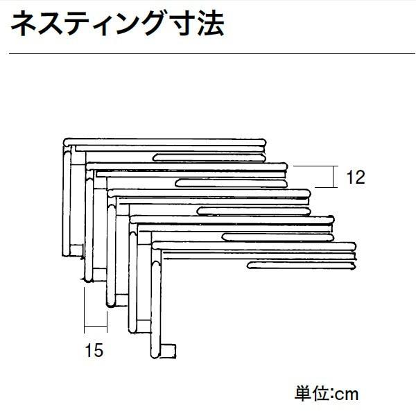 DSカート（W85×D60×H170)棚1段付　中日販売　業務用　台車　バックヤード　物流 |  | 03