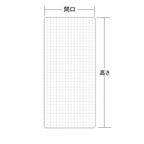 ① 【東京都内23区配送無料】陳列棚　キャビネット　ディスプレイ　サロン　什器 Jディスプレイネット（W60×H183） 中日販売 業務用 陳列棚 スーパー